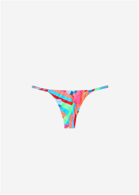 Thong Bikini Bottoms Neon Summer Calzedonia