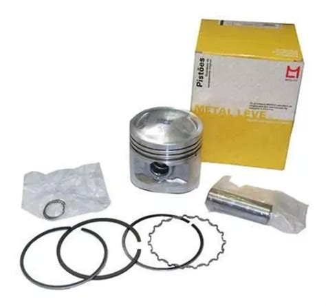 Kit Pistão Pino Anéis Std Honda Cb 300 Xre 300 Metal Leve