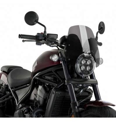 Cupolino Puig Naked Per Honda CMX Rebel Nero