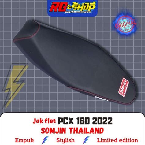 Promo Jok Slim Flat Honda Pcx 160 2021 2022 Somjin Thailand Diskon 23