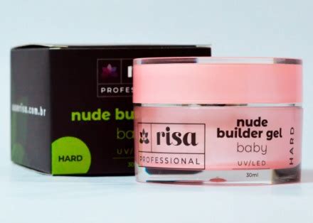 Gel Nude Builder Baby Risa Ml Invila Unhas
