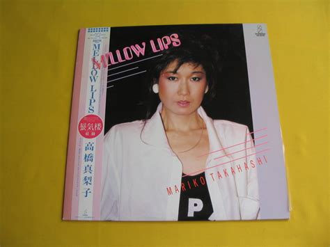 Yahooオークション 鮮lp 高橋真梨子 Mellow Lips 帯付美麗盤