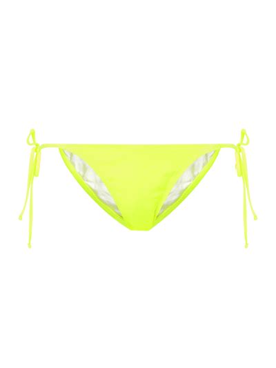 Guess Bikini Slip Zum Binden Neon Gelb Online Kaufen