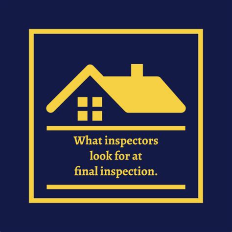 What Is Final Inspection Blt Home Inspections