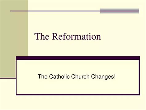 Ppt The Reformation Powerpoint Presentation Free Download Id138042