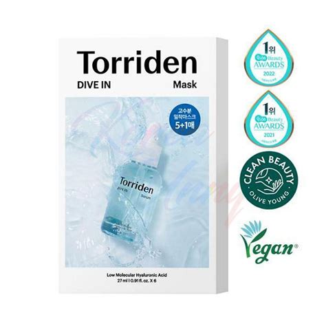 Torriden - Dive-In - Low Molecule Hyaluronic Acid Mask - Facecorner