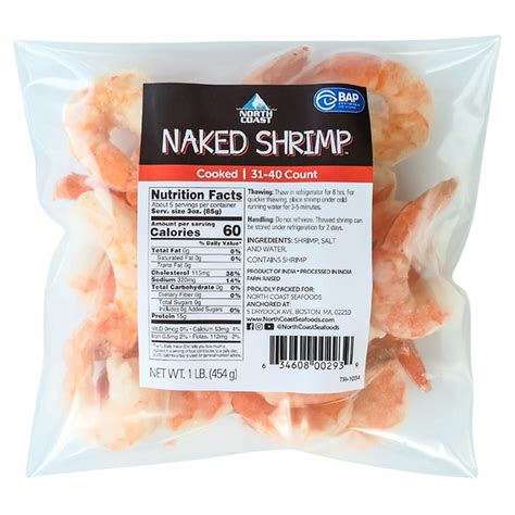 North Coast Organic Naked Shrimp Lb Delivery Or Pickup Near Me Instacart