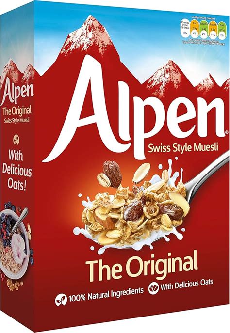 Alpen No Added Sugar Muesli Cereal 14 Oz