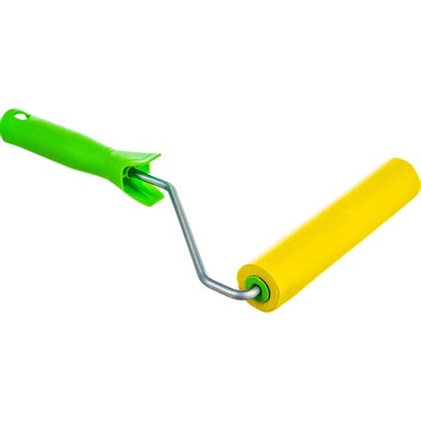 Прижимной резиновый валик с ручкой, 150 мм, D ручки - 6 мм СИБРТЕХ ...