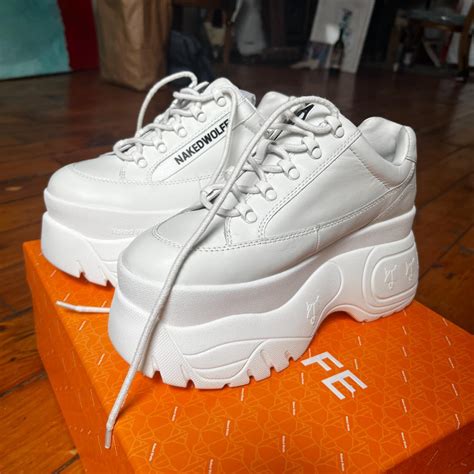 Naked Wolfe Sprinter Platform Shoes Never Worn Depop