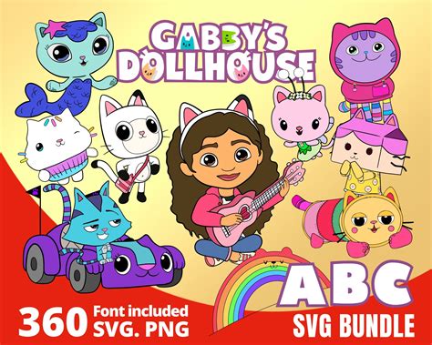 Gabbys Dollhouse Bundle Svg File Gabby Svg Movie Svg Porn Sex Picture