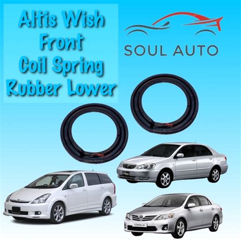 Toyota Altis Wish ZNE10 ANE10 ZGE20 ZGE21 Caldina Front Coil Spring