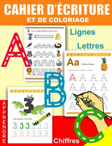 Cahier D Ecriture Et De Coloriage Apprenons Tracer Les Formes Les