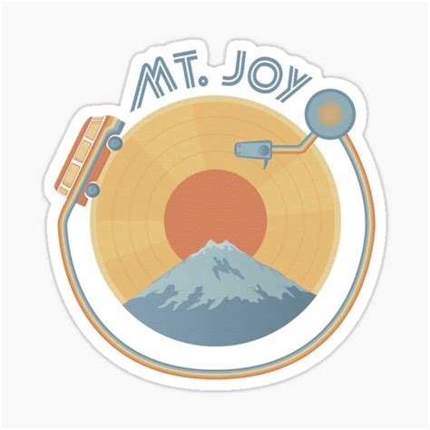 Mt Joy Sticker For Sale By Londowndesign Redbubble