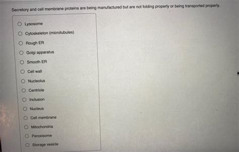 Solved The cells do not properly undergo cell division and | Chegg.com