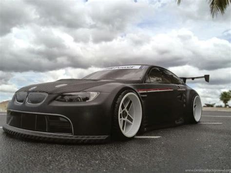 Bmw E92 M3 Matte Black Widebody Deep Dish Slammed Desktop Background