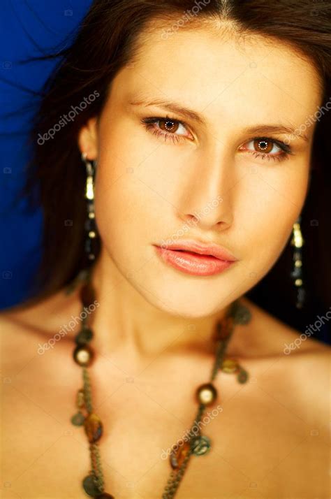 Sexy Brunette Portrait Stock Photo By Dashek