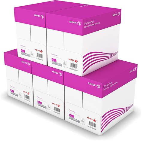 Xerox Performer Multi-Purpose Paper 80 g/m² A4-5 Boxes - 25 Reams of ...
