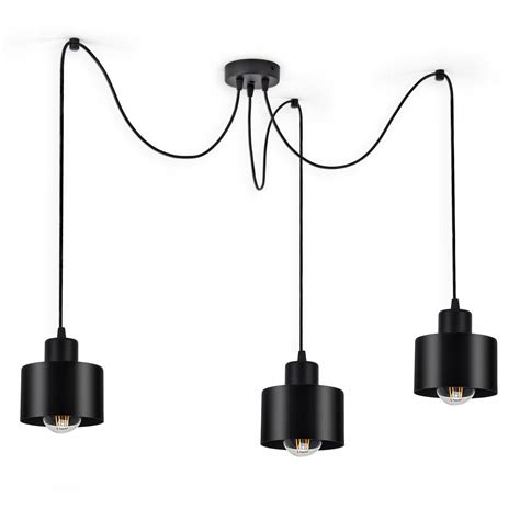 LAMPA WISZĄCA SUFITOWA ŻYRANDOL PAJĄK EDISON LOFT Lampa wisząca 382 S3