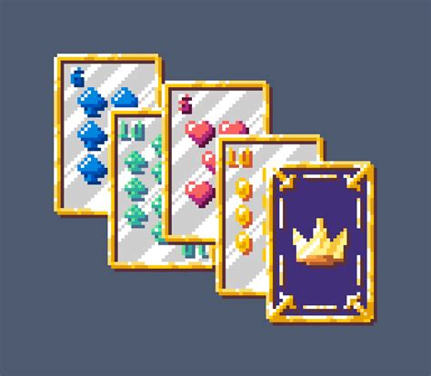 Pixel Art Cards