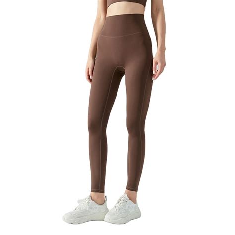 New Nylon High Waist Yoga Pants Hip Lifting Fitness Legging Women Nude Feel Flatting Comfy No