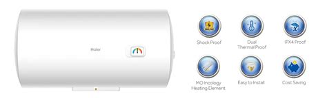 Haier High Tech New Fast Hot Water Liter Horizontal Electric Water Storage Tank Water Heater