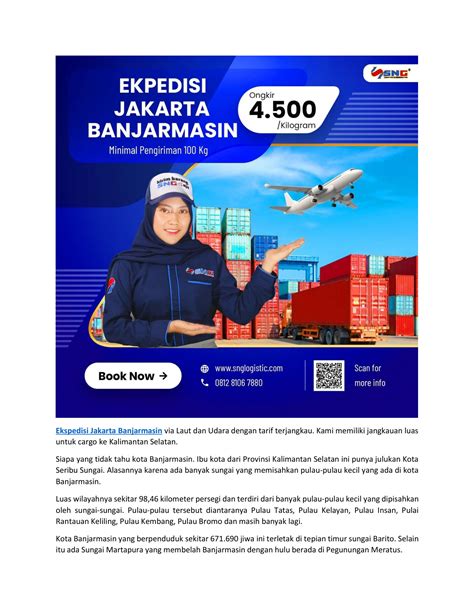 Ekspedisi Jakarta Banjarmasin Pdf DocDroid