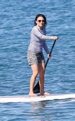 JULIA LOUIS DREYFUS In Bikini Top At A Beach In Maui HawtCelebs