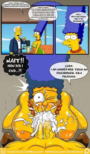 Marge Simpson S Oral Obsession Luscious Hentai Manga Porn
