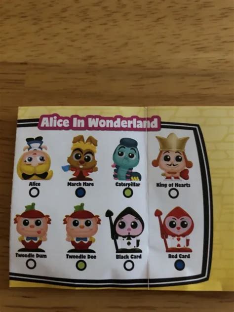 DISNEY DOORABLES SERIES 8 Alice In Wonderland 2 Common King Tweedle