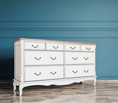 ᐉ Комод Моне 8 ящиків з натурального дерева • Краща ціна в Києві ...