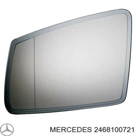 2468100721 Mercedes зеркальный элемент зеркала заднего вида левого