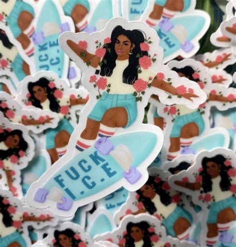 Fuck Ice Sticker Grow Mija