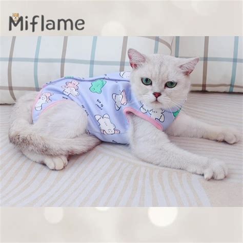 Miflame Bata Quir Rgica Gruesa Para Mascotas Ropa De Esterilizaci N