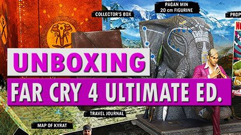 UnBoxing Far Cry 4 Edition Kyrat Ultimate YouTube