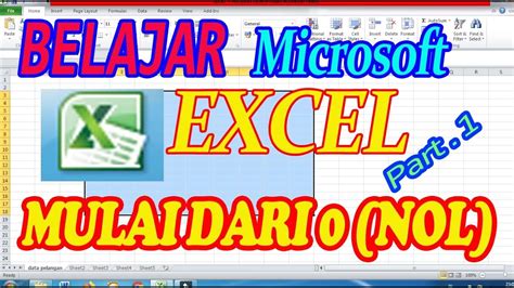 Belajar Excel Dari Nol Belajar Excel Pemula Rumus Excel Tutorial