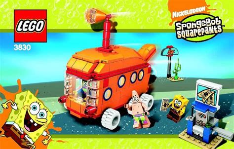 LEGO Instructions For Set The Bikini Bottom Express SpongeBob SquarePants None
