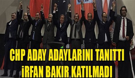 CHP aday adaylarını tanıttı