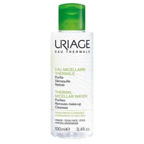 Uriage - Thermal Make Up Remover Combination / Oily Water 100ml ...