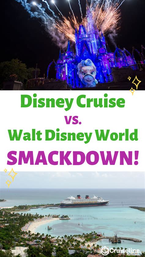 Disney Cruise Vs Walt Disney World Smackdown Disney Cruise Disney