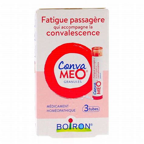 BOIRON Convameo fatigue passagère x3 tubes Médicament homéopathique