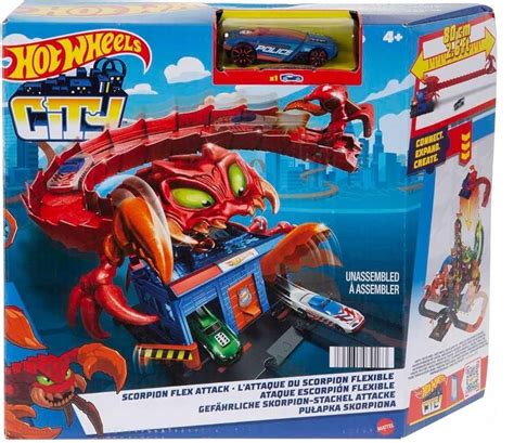 Tor Mattel Hot Wheels City Pułapka Skorpiona HDR32 SEA BIS P H U ZBIGNIEW PROCHUŃ