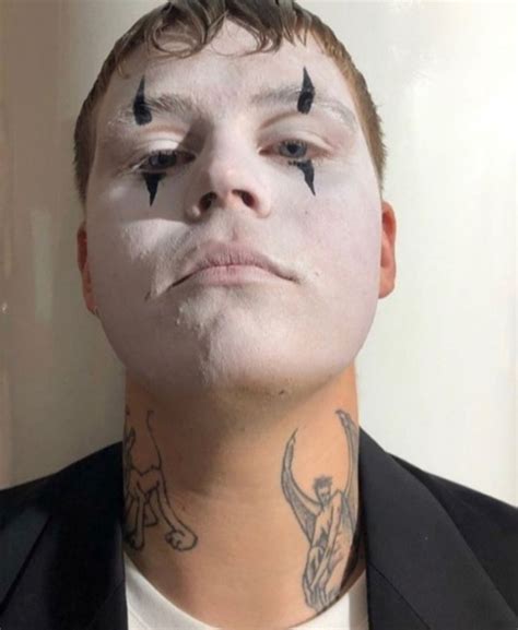 Pin By Bambi On Drain Gang Sadboys ﾟ Yung Lean Face Tattoos Tattoos