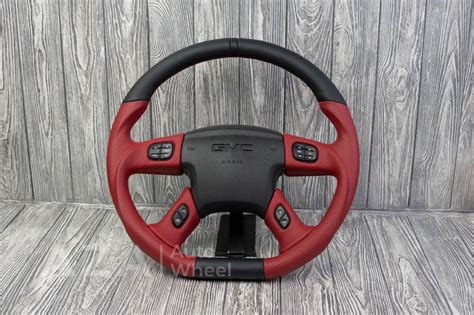 Steering Wheel Silverado GMC Hummer H2 2001 2007 Napa Perforated