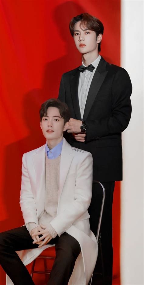 Xiao Zhan Wang YiBo Cute Gay Couples Handsome Actors Cute Asian Guys