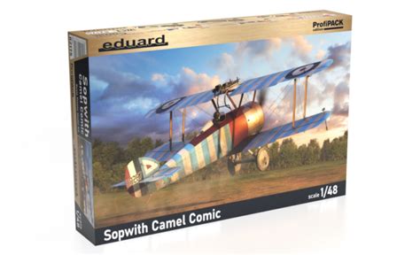 SOPWITH CAMEL COMIC IN BOX REVIEW EDUARD 1 48 SCALE Genessis Models