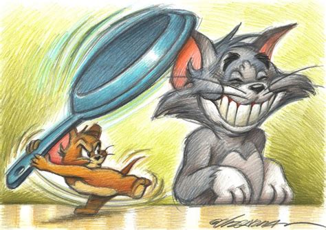 Tom Jerry Original Drawing Vizcarra Joan Original Catawiki