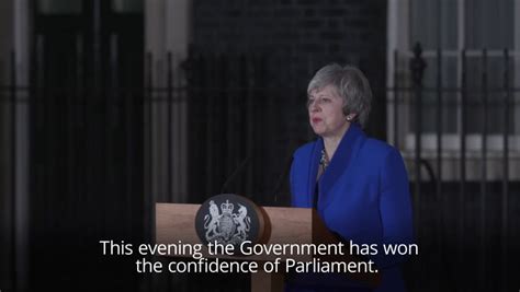 Theresa May Survives No Confidence Vote After Humiliating Brexit Defeat