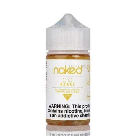 GO NANAS ML E LIQUID NAKED UK Vape Store E Cig Clouds