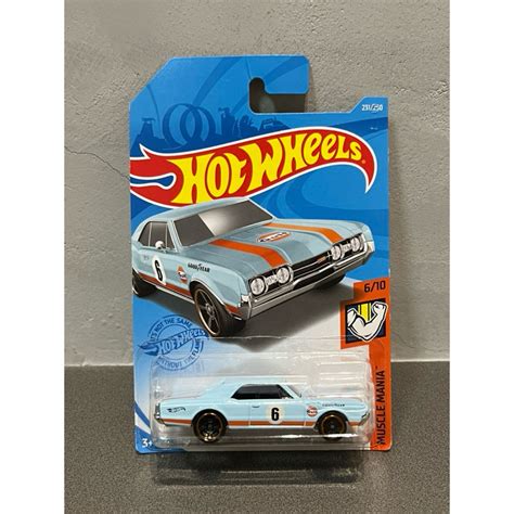Hot Wheels 風火輪 Oldsmobile Golf 海灣石油 Muscle Mania 肌肉車 蝦皮購物